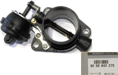 Renault оригинальный номер 8200843370 дроссельная заслонка фото №1