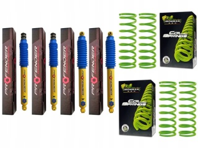 Пружини амортизатори +2'' jeep grand cherokee wj фото №1