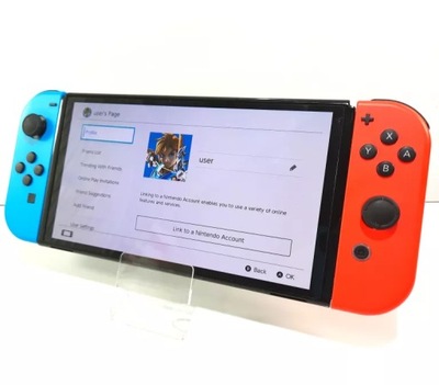 KONSOLA NINTENDO SWITCH OLED NEON BLUE & RED EDITION