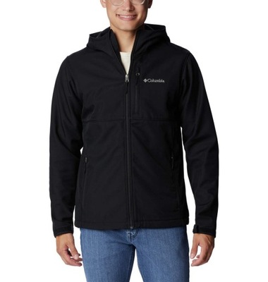 Softshell męski Columbia Ascender Hooded Softshell Jacket-Black L