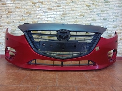 Бампер перед решётка радиатора mazda 3 bm 2013 - 2016 ксенон фото №1
