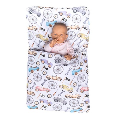 Śpiworek bawełniany niemowlęcy do spania 0-6 mcy