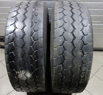 2 PIEZAS 385/65R22.5 NEUMÁTICOS DE CARGA NACZEPOWE DIRECCIONALES BRIDGESTONE (I56)  