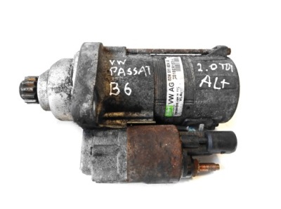 Стартер vw passat b6 2.0 tdi 02m911024a фото №1