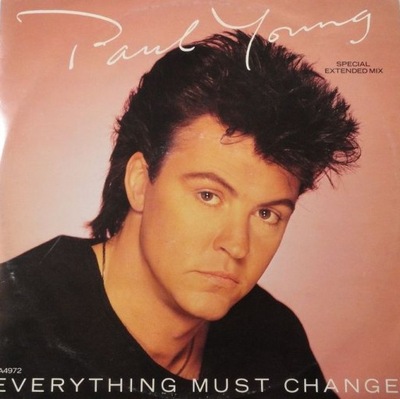 Paul Young - Everything Must Change 12''