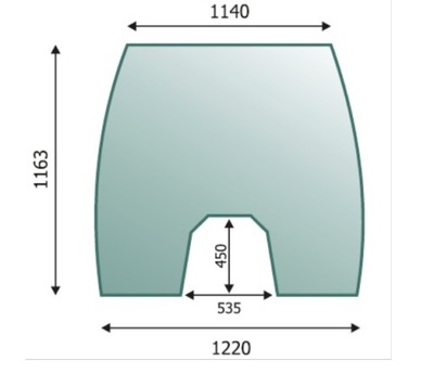 VENTANAS PARTE DELANTERA URSUS, POLMOT 8014 H 9014 H 10014 H  