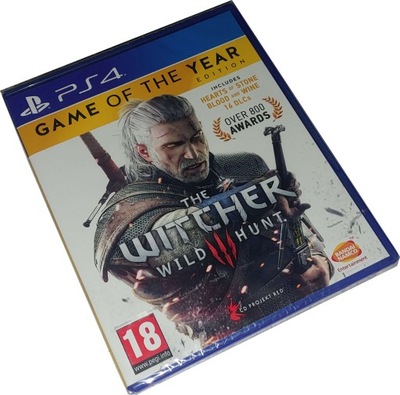 WIEDŹMIN III 3 DZIKI GON GOTY / NOWA / PL / PS4