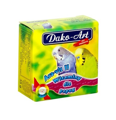 Dako-Art Ara-Vit II witaminy dla papug 35 g