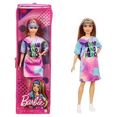 Mattel - Barbie Fashionista, Petite with Light Bro