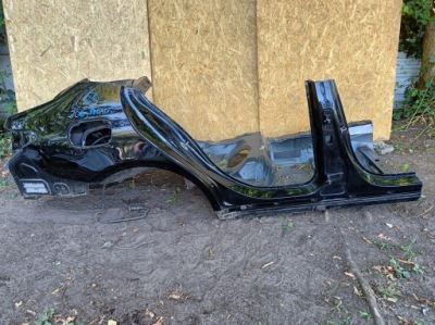 Mercedes c-klasa w206 sedan четверть задняя правая задняя порог блок двигателя крыло фото №1