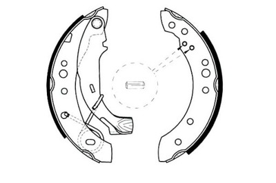 Lpr гальмівні колодки гальмівні kpl. citroen c2, c2 enterpri фото №1