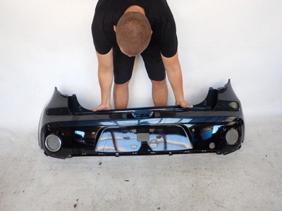 Kia soul ii 2 lift 16-19 бампер задняя задний pdc фото №1