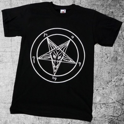 Koszulka PENTAGRAM Z KOZŁEM - M