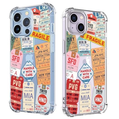 Etui iPhone 13 PRO bilet lotniska podróże