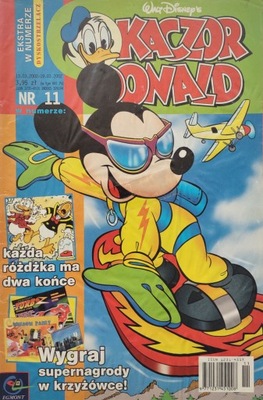 Kaczor Donald 11 2002 brak dodatków