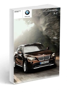 BMW X1 E84 +NAWIGACJA MANUAL MANTENIMIENTO /2009/  
