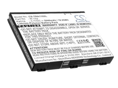 Bateria CS-TRA110SL do Netgear W-10a 308-10077-01 MR2100 NightHawk M2
