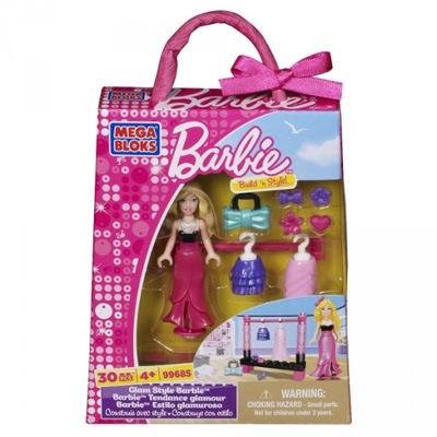 MEGA BLOKS MINIZESTAW GLAM STYLE BARBIE 99685