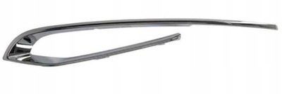 Молдинг решётка хром левая bmw 5 f10 f11 2014- фото №1