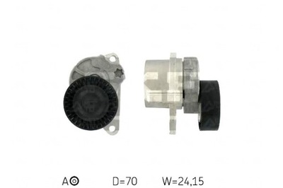 Skf ролик натяжителя volvo c70 i coupe 2.5 фото №1