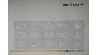 OPEL CORSA B 1993-2000 Polska instrukcja obsługi
