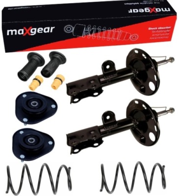 Амортизатори подушки безпеки відбійники пружини перед toyota rav4 iii 3 фото №1