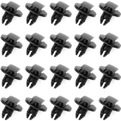 20X CLAMPS PINS MOULDINGS MUDGUARDS CAPS DO CITROEN C3 C4 C5 PEUGEOT CARGO  