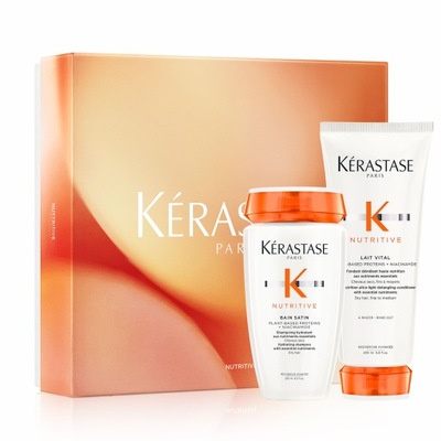 Kerastase Nutritive odżywczo nawilżający zestaw do włosów szampon odżywka