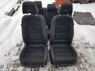 Vw tiguan i 5n 06-15r r-line сиденья заднее сиденье комплект фото №1