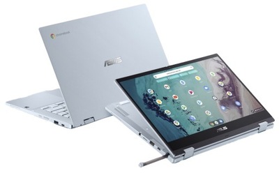Laptop 2w1 ASUS Chromebook Flip CX3400 Intel i3 8GB SSD 256GB FullHD Dotyk
