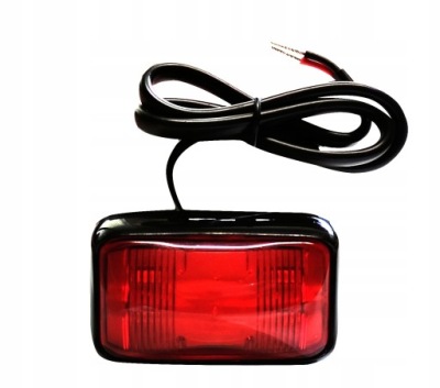 Лампа led габаритная габаритный фонарь водонепроницаемый 12v 24v фото №1