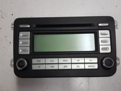 Vw jetta v 05-10r golf 5 радіо cd радіопрогравач 1k0035195d фото №1