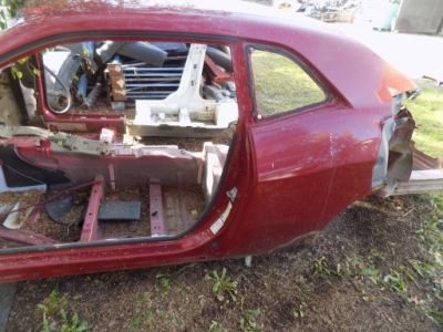 Dodge challenger 2008- поріг крила лівий задня фото №1