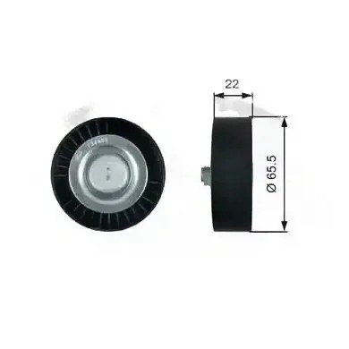 Ролик ремінь клиновий t36458 gates hyundai accent фото №1