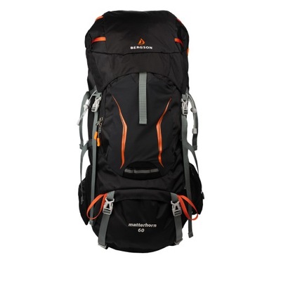 Plecak turystyczny Bergson MATTERHORN 60L czarny