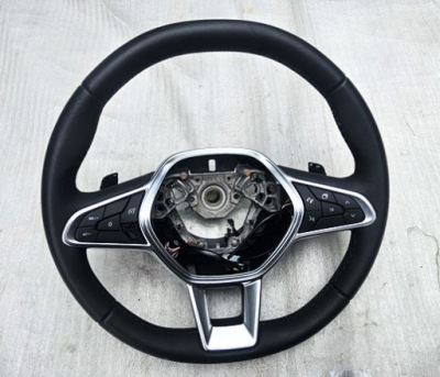 Воздуховод кожа мультифункция renault clio v 5 captur лепестки переключения фото №1