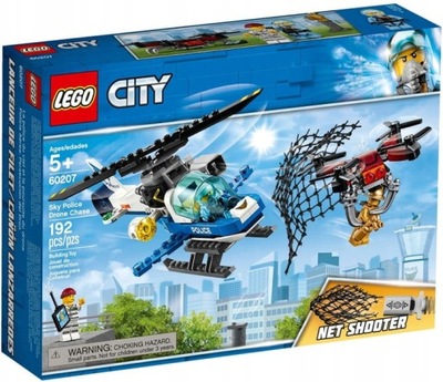 LEGO CITY POŚCIG POLICYJNYM DRONEM 60207