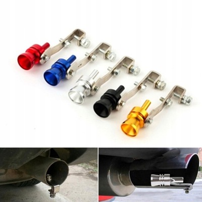 1PC Car Turbo Exhaust Pipe Oversized Roar Maker