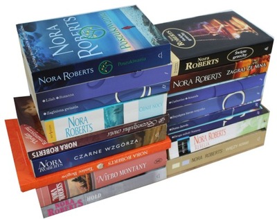 Nora Roberts Zestaw 17 książek