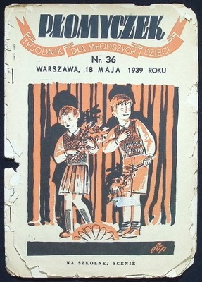 Płomyczek. Tygodnik dla młodszych dzieci - Nr. 36 (1939 r.)