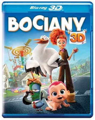 Blu-Ray 2D + 3D: BOCIANY (2016)