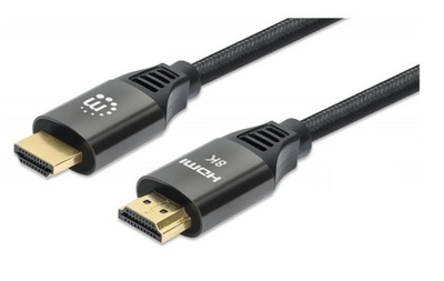 Manhattan Kabel HDMI 2.1 Premium High Speed Ethernet 8K60Hz Oplot 3 m