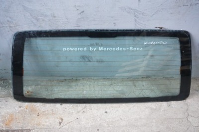 Ssangyong korando скло задня кришки багажника 99r фото №1