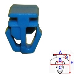 REMACHE MOLDURAS ROMIX B26296 HONDA  