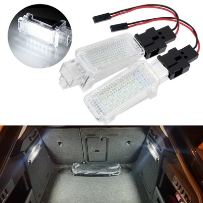 PARA SKODA OCTAVIA FABIA SUPERB ROOMSTER KODIAQ DIODO LUMINOSO LED KOMORA LUZ BA~1996  