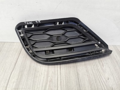 Решётка бампера правый задняя vw t-roc фото №1