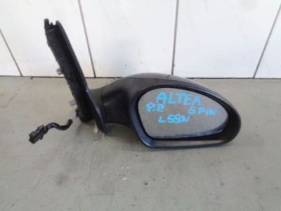 Seat altea 04 дзеркало зовнішнє праве l59n 5 pin фото №1
