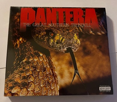 2CD PANTERA The Great Southern Trendkill FOLIA RAR