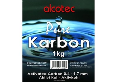 Węgiel Aktywny AKTYWOWANY gorzelniczy Alcotec Filtr karbon oczyszcza bimber