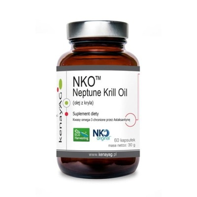 Kenay NKO Olej z Kryla Neptune Krill Oil 60 kapsułek